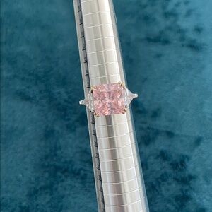 Diamonique “The Amy” Celebration Ring.